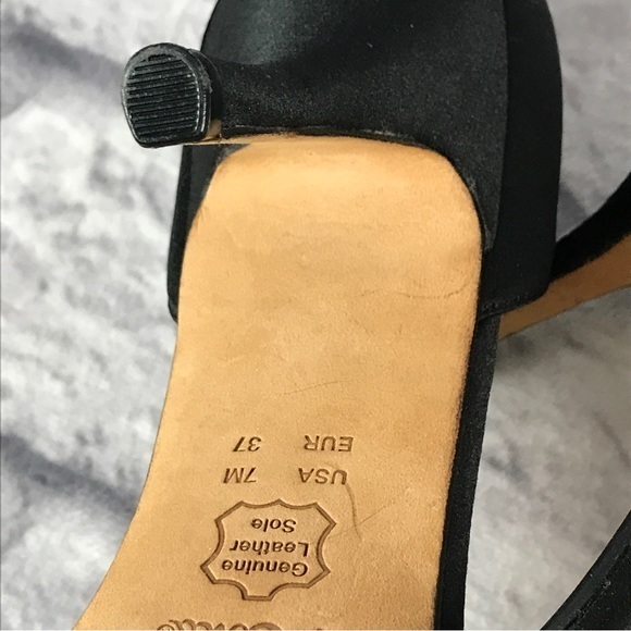 BNWOB Vintage Nina‎ Leather Dorsey Peep Toe Heels - Picture 6 of 11